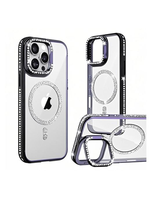 Iphone 16 / 16 PLUS 16 PRO 16 PRO MAX Husa Magsafe Luxury Suport Folie