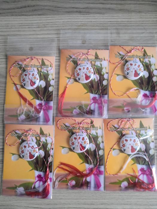 Insigne personalizate martisor/ scoli /evenimente / broșe personalizat