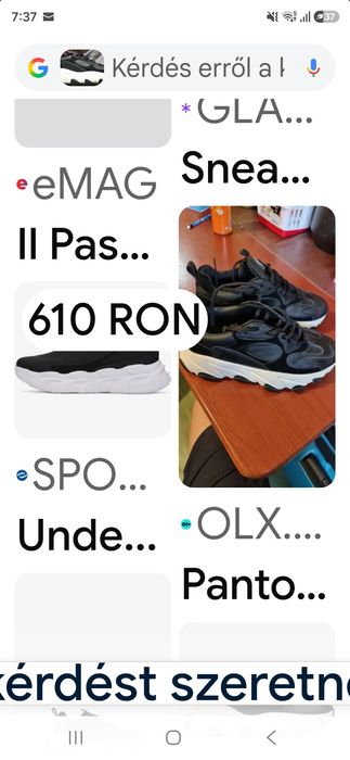 Pantofi piele 37,5 femei "Il Passo"