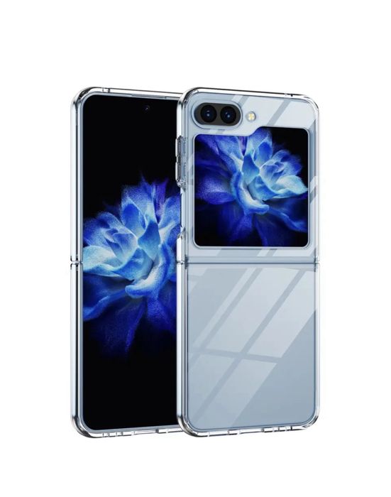 Husa Transparenta Plastic Fata + Spate Slim Samsung Z FLIP 3 4 5 6