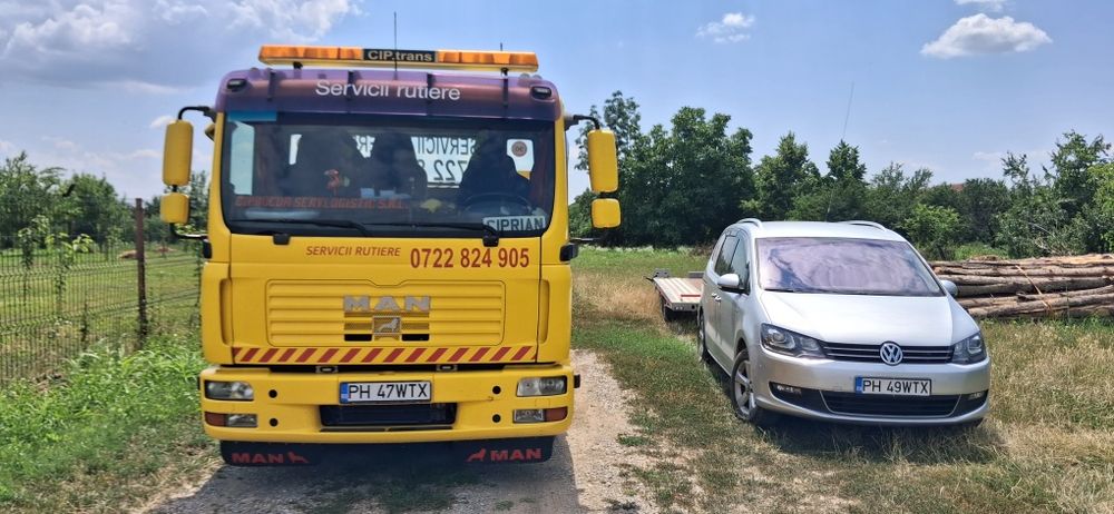Tractări Asistență Rutieră platforma platou  hidraulic