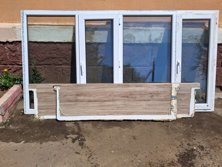 Продам пластиковые окна б у