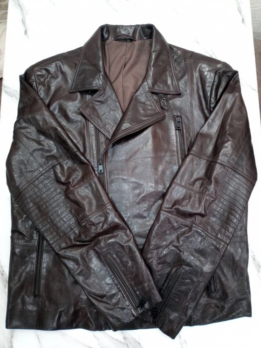 Мужская куртка из натуральной кожи.  54. 58 размер