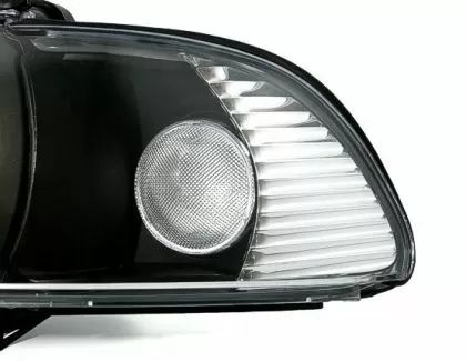 Кристални фарове Angel Eyes BMW E39 (1995-2003) - черни