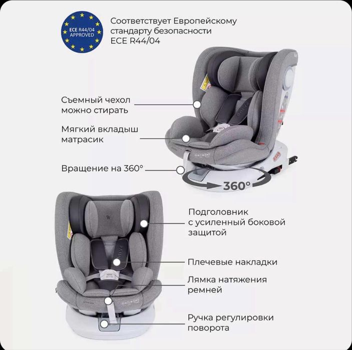 Детское автокресло RANT DRIVE 0/1/2/3 (0-36 КГ