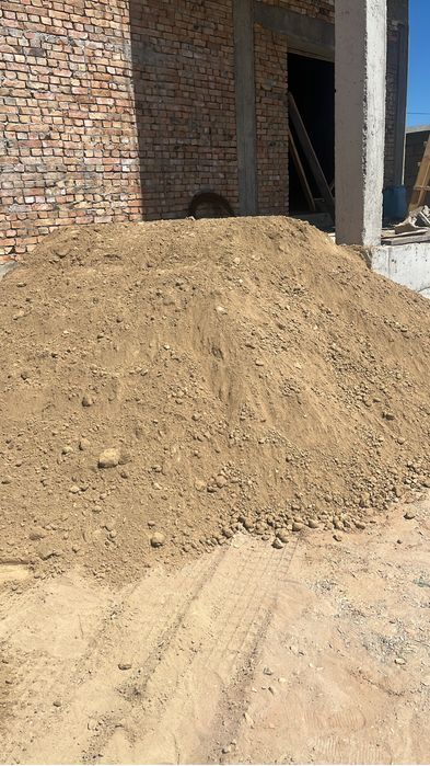 Песок щебень отсев пгс с достакай