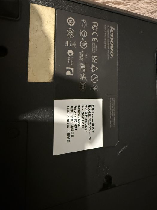 Ноутбук Lenovo G475GX