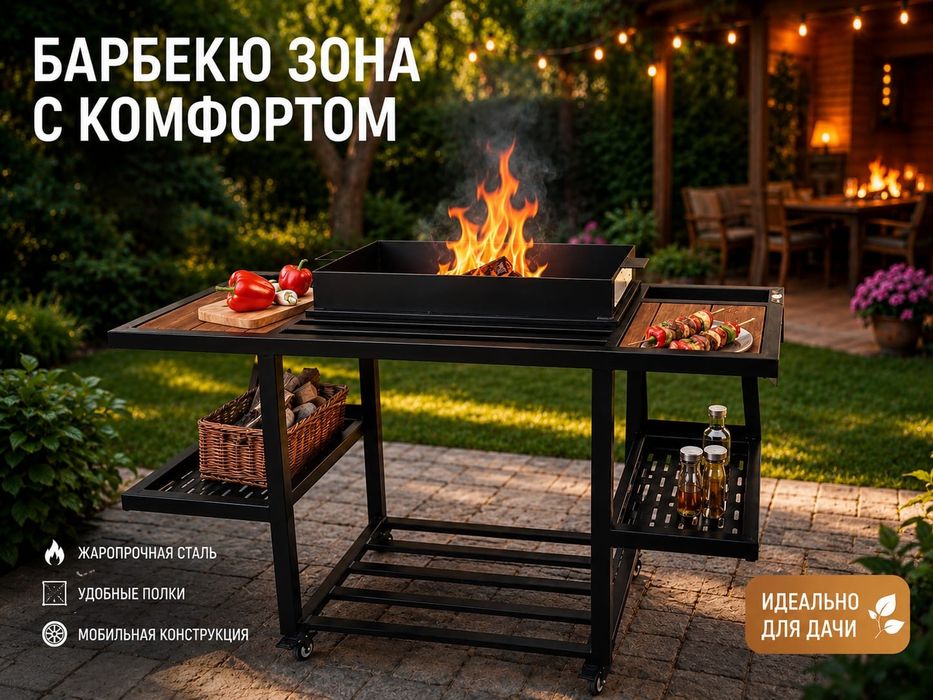 Мобильный  мангал