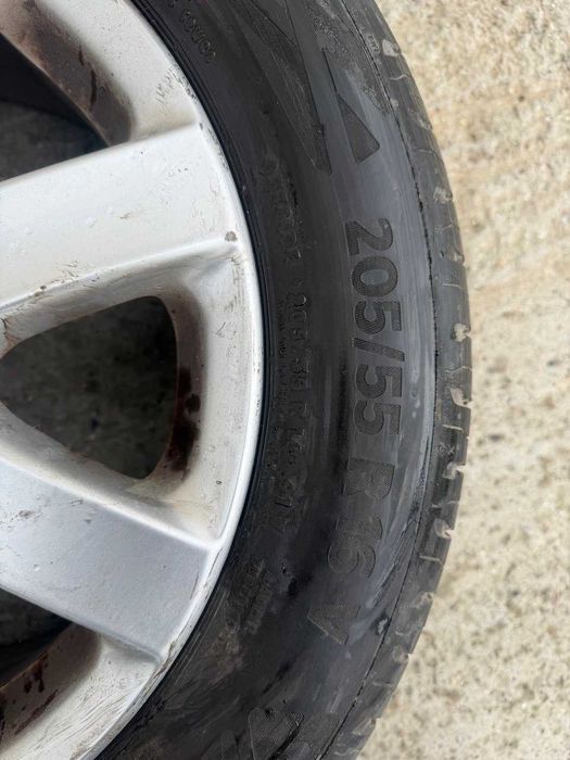 Set Jante aliaj R16 prindere 5x112 205/55/R16 VW SEAT SKODA