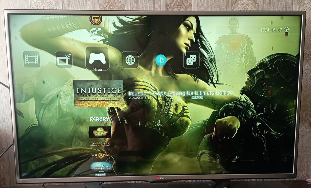 Прошитая PS 3 Slim 80 игр в идеале