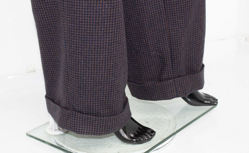 COS оригинален дамски панталон вълна широк 40 М