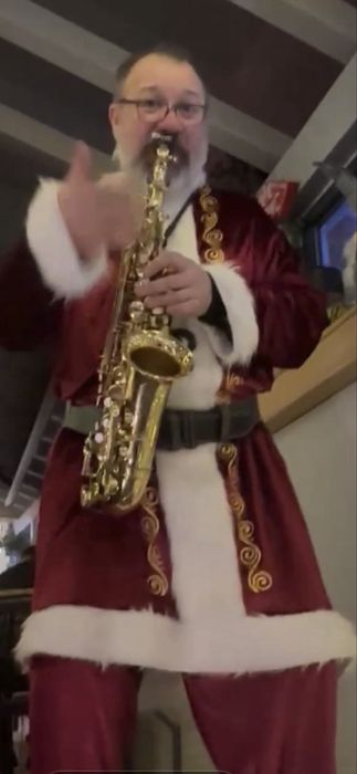 Moș Crăciun și spiriduș pentru evenimente și gradinițe.