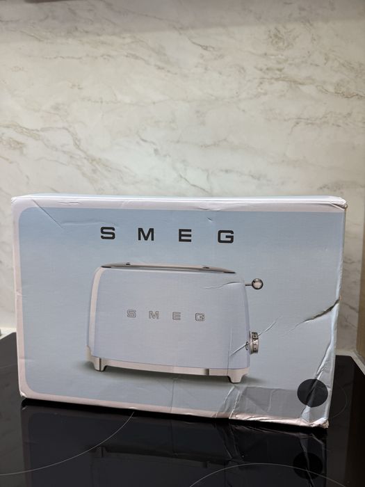 Тостер SMEG сив