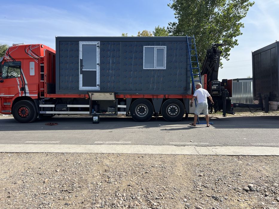 Container birou containere vitrina fast food santier depozitare paza