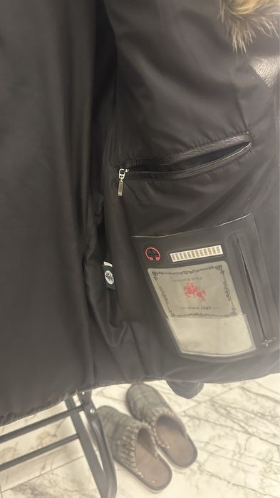 Дубленка куртка кожаная