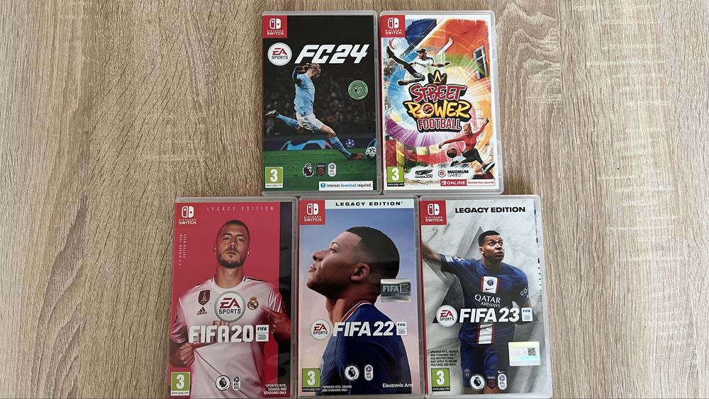 Игри за Nintendo Switch- Fifa, Minecraft, Pokemon Mario и др