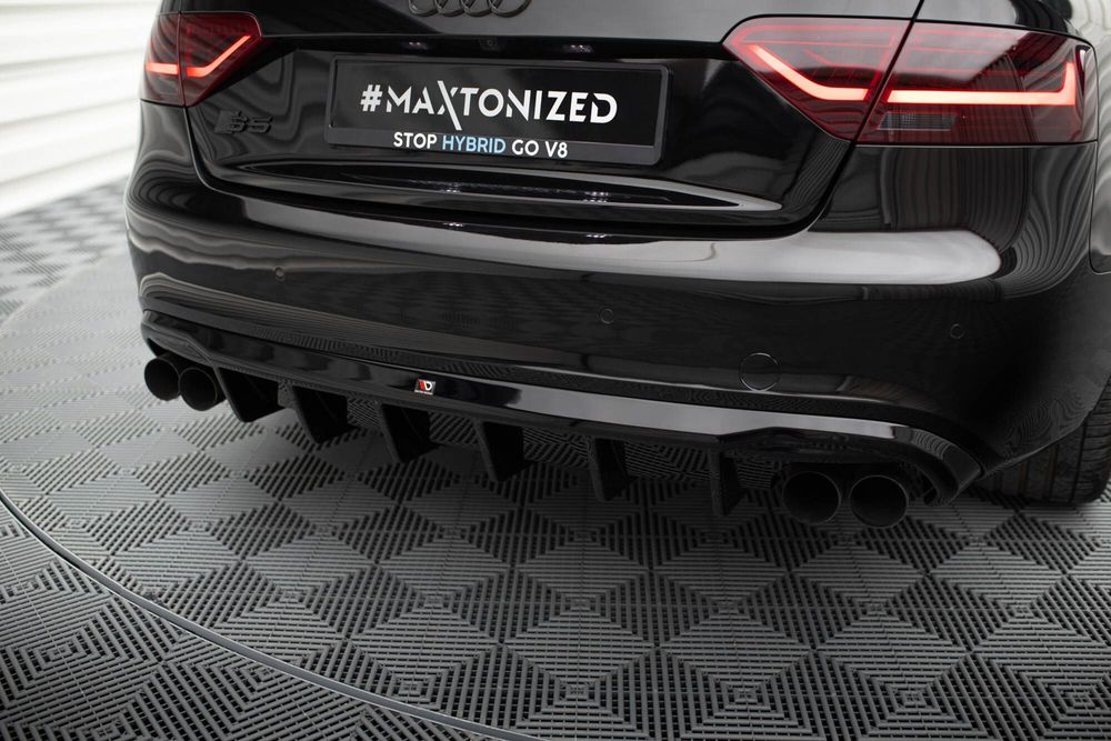Difuzor Bara Spate compatibil cu Audi S5 Coupe / Cabrio 8T Maxton Design
