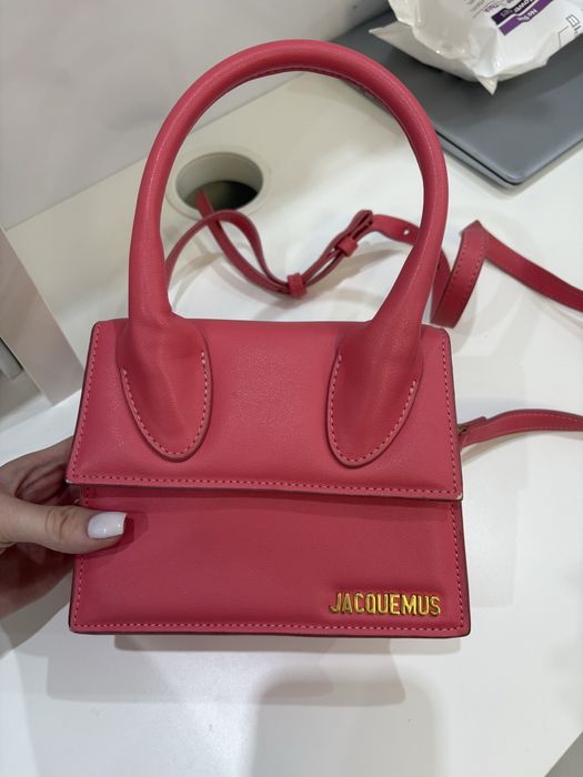 Чанта Jacquemus розова