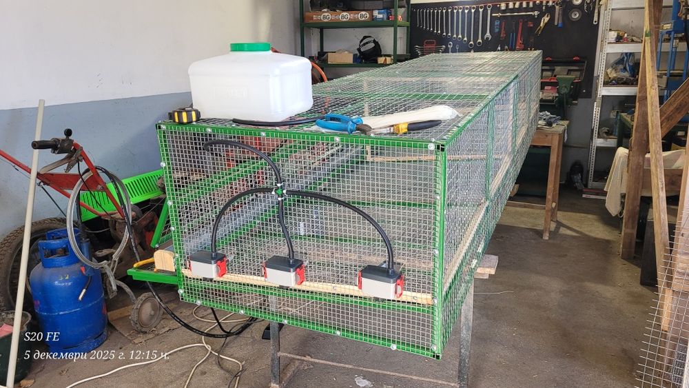 Клетка за пъдпъдъци и други животни