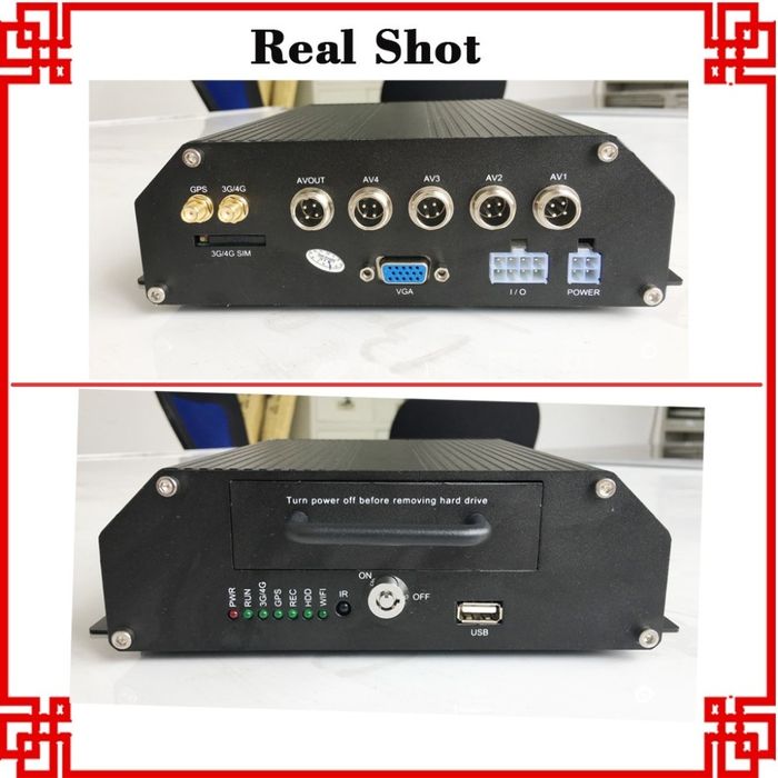 4G MDVR Видеорегистратор за автобус и камион AC63