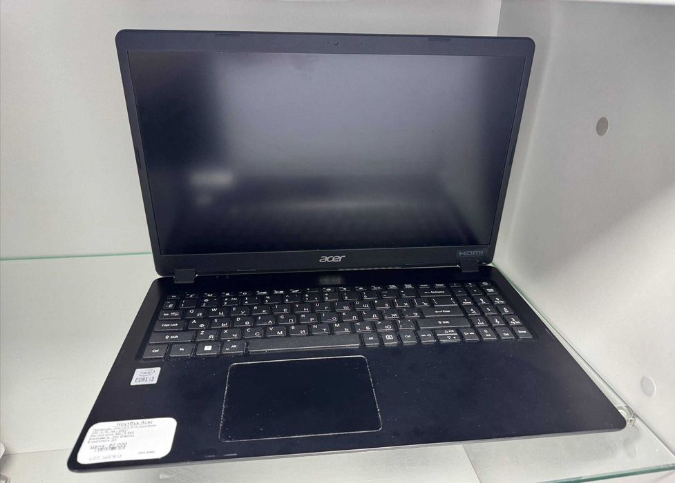 Ноутбук Acer 2022 год, ЛОТ 123/7613 (Кокшетау,ул.Ауельбекова 147)