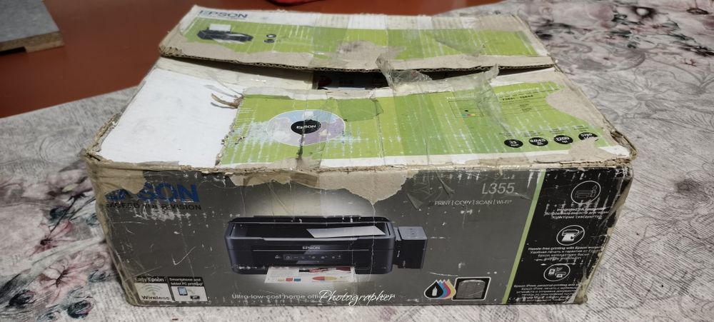 Цветной принтер 3 в 1 требует ремонта