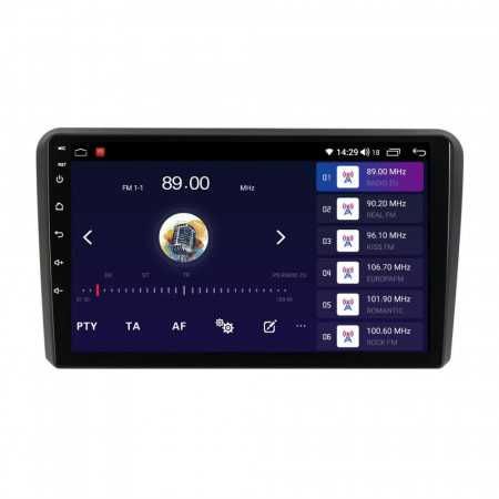 NAVIGATIE Android 14 Audi A3 2003-2012  Waze YouTube CarPlay CAMERA