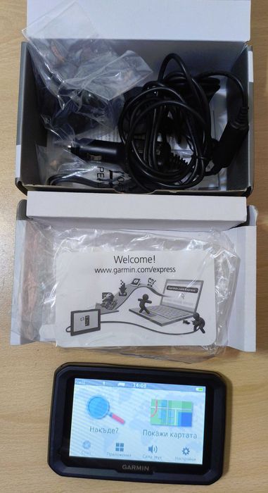 Специализирана навигация Garmin Dezl 580 за камион и автобус.