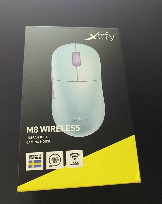 Mouse gaming wireless Xtrfy M8 in garantie
