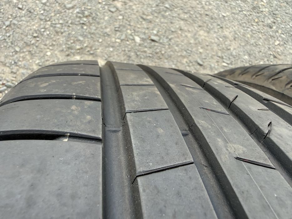 4бр. ОТЛИЧНИ Летни Гуми С Борд 235/55R/18 *BRIDGESTONE* DOT:2125+1225- 7.2мм.+5.1мм.
