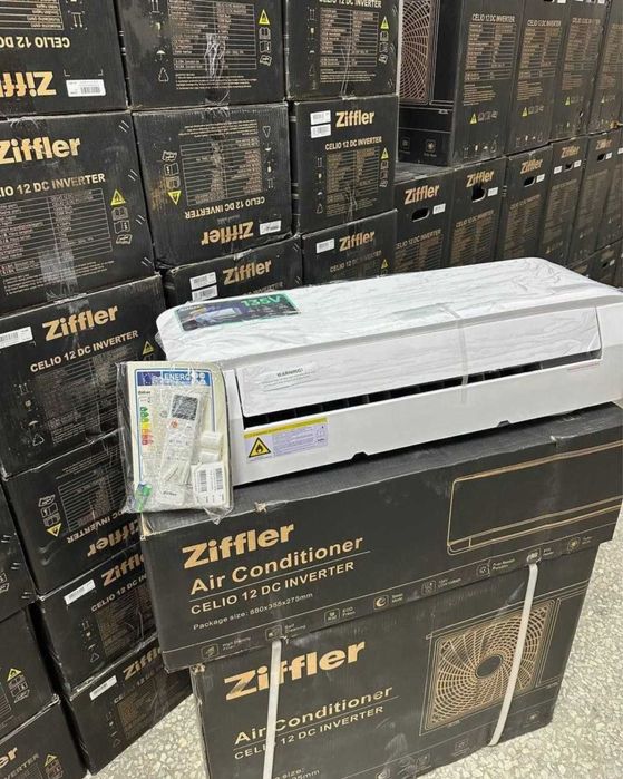 Кондиционер Ziffler 12/18/24 Invertor 2025 NEW доставка бесплатно