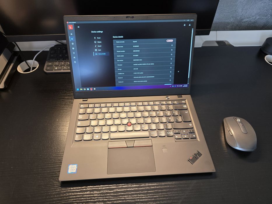 Ultrabook Lenovo X1 Carbon Gen 6, i5, 8GB, 256GB, Estetic 9.8/10