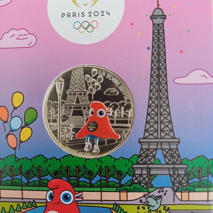 Възпоменателна сребърна монета Олимпийски игри Париж 2025