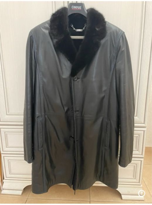 Дубленка мужская размер 48-50