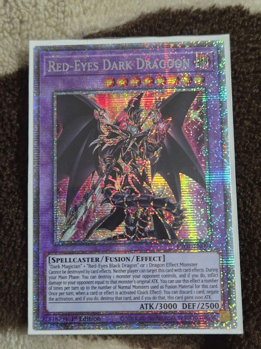 Yu-gi-oh! TCG Red eyes dark dragoon Starlight rare!