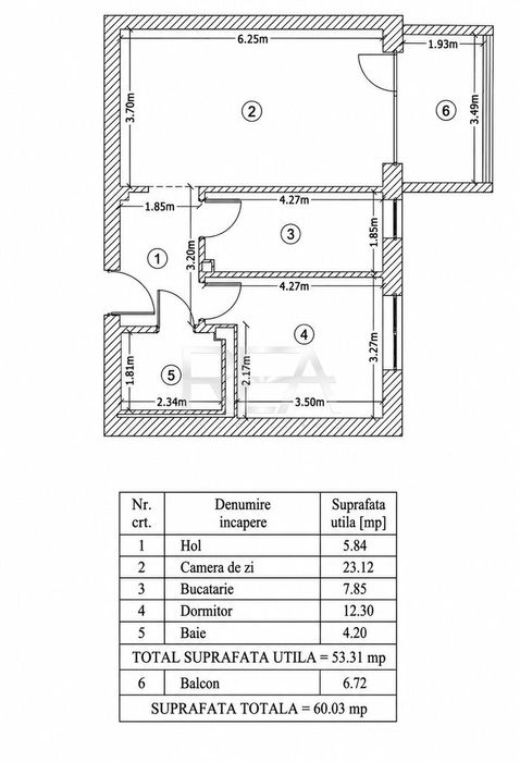 2 camere gata de locuit, Luxuria Residence - Domenii