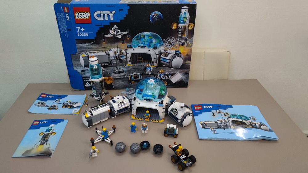 LEGO City 60350 - Baza Spațială Lunară! Cutie originala.