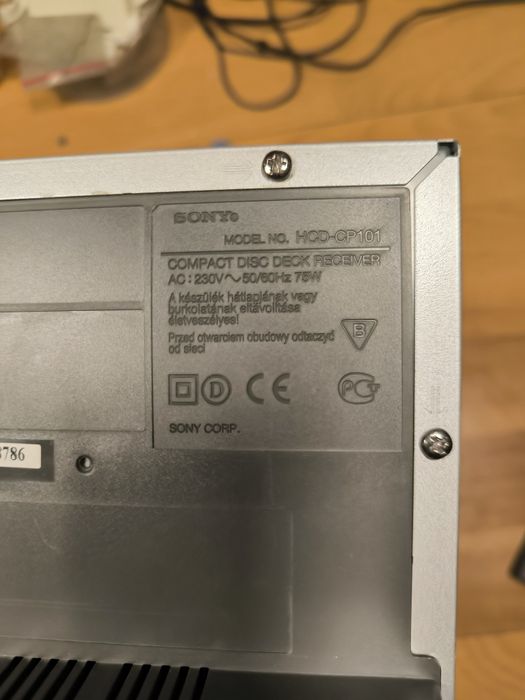 SONY HCD-CP101 с оригинално дистанционно