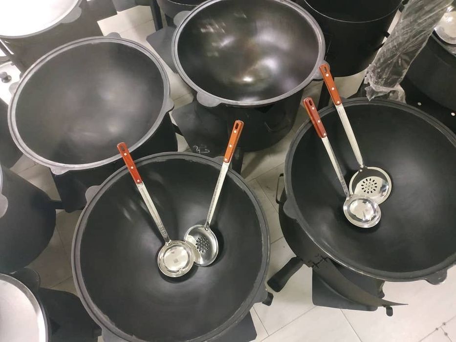 Чугунный казан Большой Узбекский казан