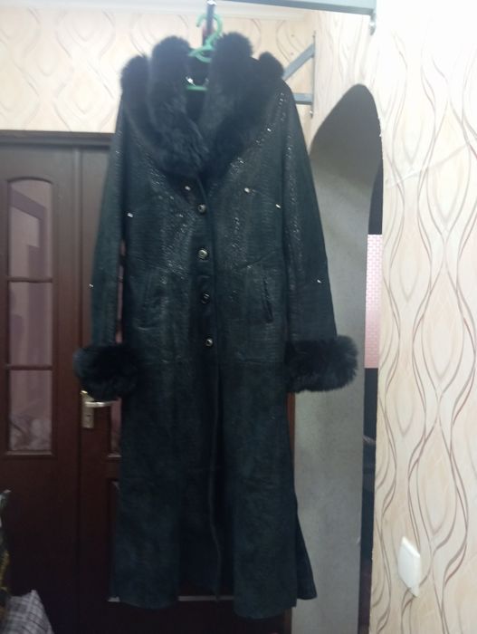 Дублёнка с натуральным мехом
