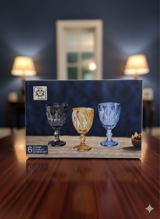 Фужеры бокалы для дома