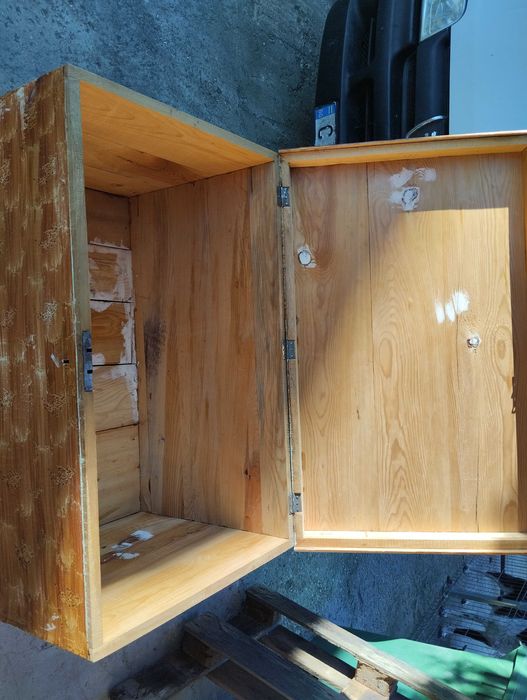 Стар скрин дървен