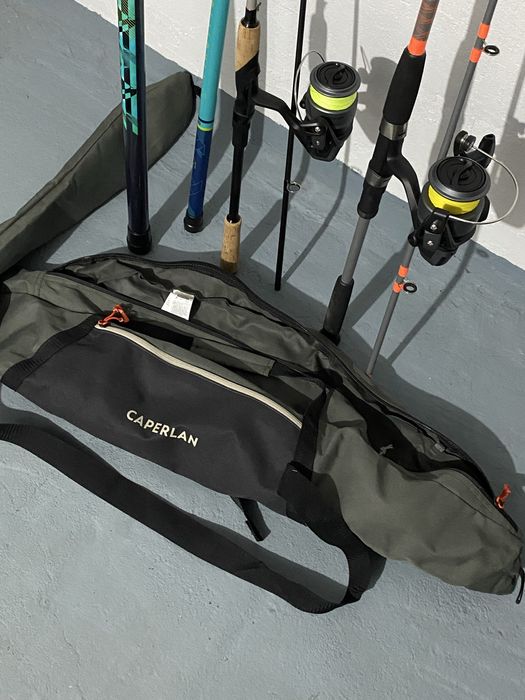 Pescuit - set lansete, mulinete, undite, husa, juvelnic