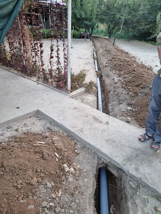 Тунел казиш, урачи ва сантехника устаси.