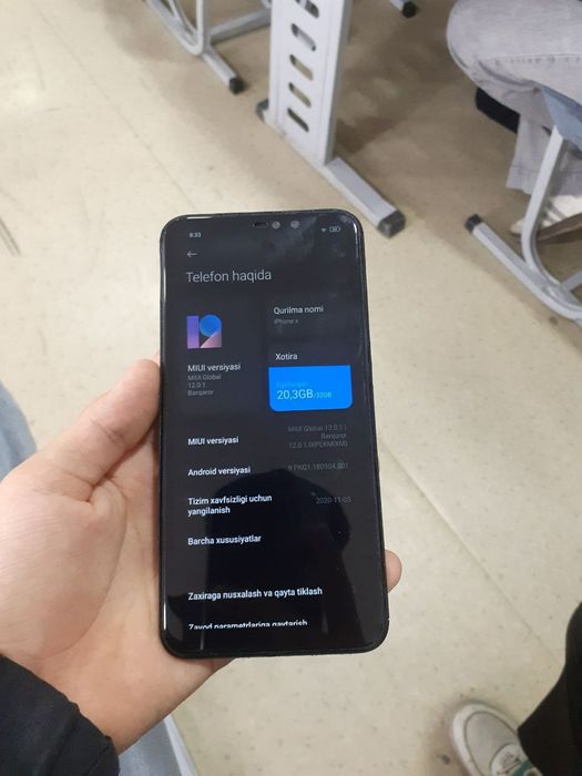 Redmi note 6 pro iPhone x ga oxshaydi