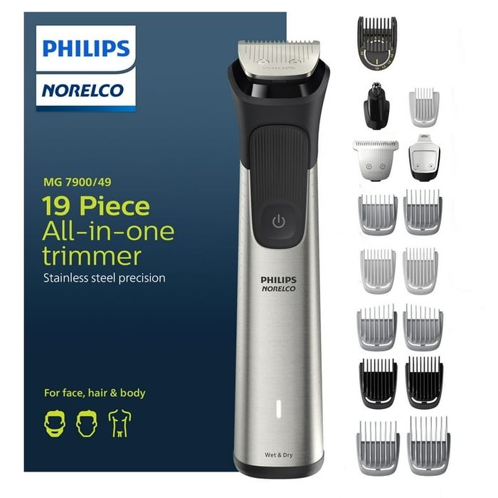 Philips MG7910/7900 триммер, стрижка для бороды и волос