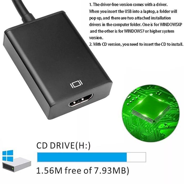 Usb to Hdmi canverter
