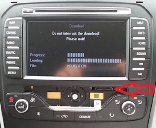Card navigatie 2022 FORD MFD MCA ROMANIA Kuga C-Max Mondeo