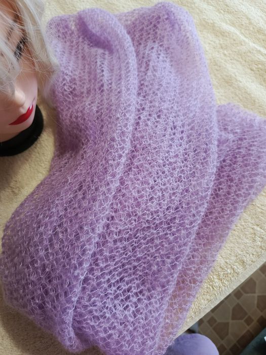 Палантин ручной работы