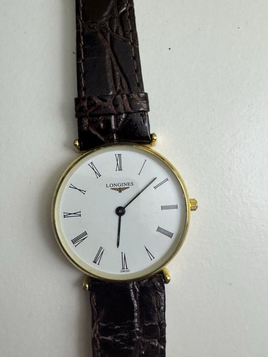 Ceas Longines Vintage De Aur 99535, Cuir Veritable